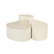 Salontafel Brix Salontafel Beton Beige 85x70 cm-Salontafels-Livingfurn