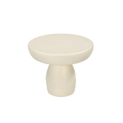 Salontafel Brix Salontafel Beton Crème wit 50 cm 50x50x40 cm-Salontafels-Livingfurn