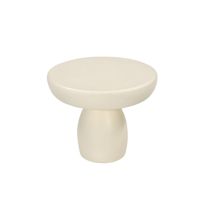 Salontafel Brix Salontafel Beton Crème wit 50 cm 50x50x40 cm-Salontafels-Livingfurn