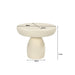 Salontafel Brix Salontafel Beton Crème wit 50 cm 50x50x40 cm-Salontafels-Livingfurn