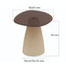 Salontafel Brix Salontafel Glas Beige 43 cm 43x50x40 cm-Salontafels-Livingfurn