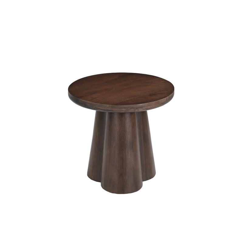 Salontafel Brix Salontafel Mangohout Bruin 50 cm 50x50x49 cm-Salontafels-Livingfurn
