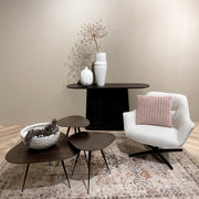 Salontafel Brix Salontafel Mangohout Bruin 70 cm 70x70x39 cm-Salontafels-Livingfurn