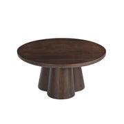 Salontafel Brix Salontafel Mangohout Bruin 80 cm 80x80x39 cm-Salontafels-Livingfurn