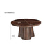 Salontafel Brix Salontafel Mangohout Bruin 80 cm 80x80x39 cm-Salontafels-Livingfurn