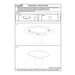 Salontafel Brix Salontafel Mangohout Crème wit 76 cm 76x86x37 cm-Salontafels-Livingfurn