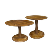 Salontafel Brix Salontafel Mangohout Naturel hout 50 cm-Salontafels-Livingfurn