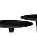 Salontafel Brix Salontafel Mangohout Zwart 50 cm 50x50x45 cm-Salontafels-Livingfurn