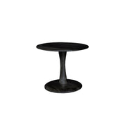 Salontafel Brix Salontafel Mangohout Zwart 50 cm 50x50x45 cm-Salontafels-Livingfurn