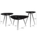Salontafel Brix Salontafel Mangohout Zwart 70 cm Zwart 13594-Salontafels-Livingfurn