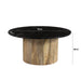Salontafel Brix Salontafel Marmer Zwart 70 cm 70x70x36 cm-Salontafels-Livingfurn