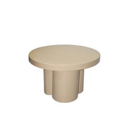 Salontafel Brix Salontafel Metaal Beige 56 cm 56.5x56.5x35.5 cm-Salontafels-Livingfurn