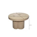 Salontafel Brix Salontafel Metaal Beige 56 cm 56.5x56.5x35.5 cm-Salontafels-Livingfurn
