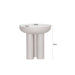 Salontafel Brix Salontafel Metaal Wit 43 cm 43x43x45 cm-Salontafels-Livingfurn