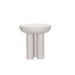 Salontafel Brix Salontafel Metaal Wit 43 cm 43x43x45 cm-Salontafels-Livingfurn