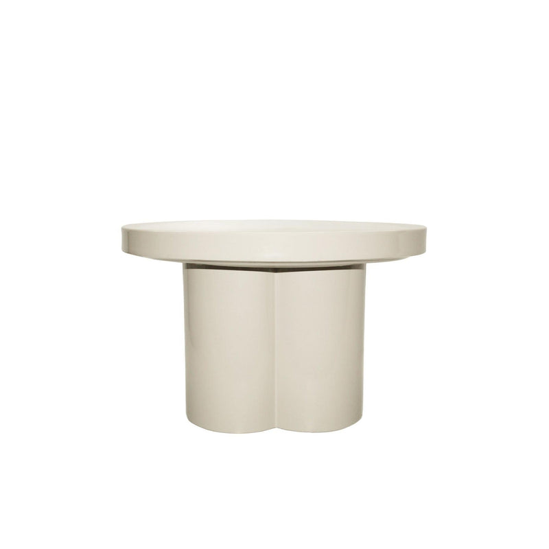 Salontafel Brix Salontafel Metaal Wit 56 cm 56.5x56.5x35.5 cm-Salontafels-Livingfurn