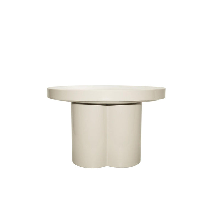 Salontafel Brix Salontafel Metaal Wit 56 cm 56.5x56.5x35.5 cm-Salontafels-Livingfurn