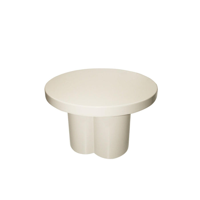 Salontafel Brix Salontafel Metaal Wit 56 cm 56.5x56.5x35.5 cm-Salontafels-Livingfurn