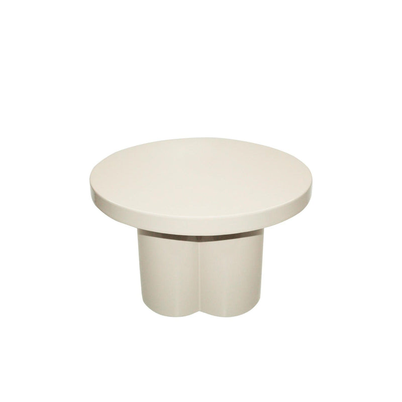 Salontafel Brix Salontafel Metaal Wit 56 cm 56.5x56.5x35.5 cm-Salontafels-Livingfurn