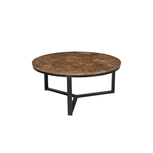 Salontafel Brix Senna Emperador Marmer Bruin 60 cm-Salontafels-Livingfurn