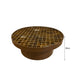 Salontafel Brix Tylo Brown 80cm-Salontafels-Livingfurn