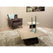 Salontafel Brix Valentino Mangohout Beige 75 cm-Salontafels-Livingfurn