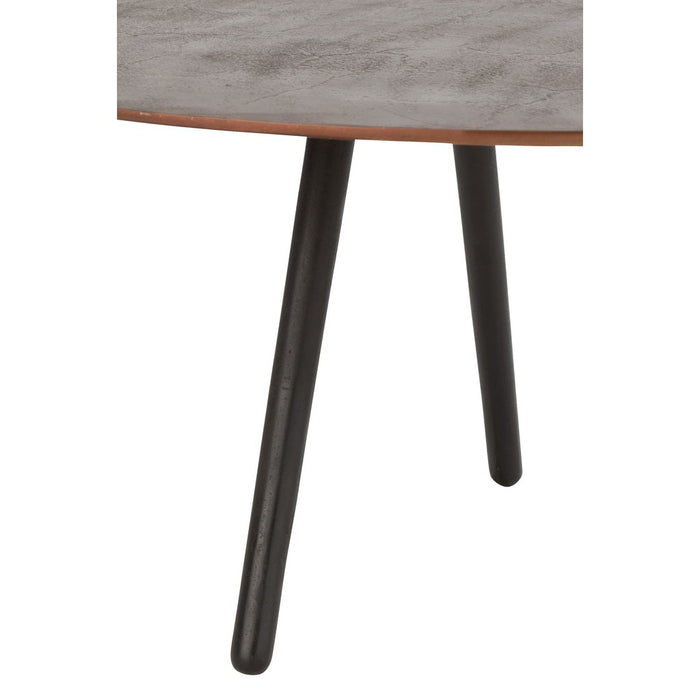 Salontafel Bruin Aluminium L 72x119 cm-Salontafels-J-Line