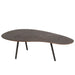 Salontafel Bruin Aluminium L 72x119 cm-Salontafels-J-Line