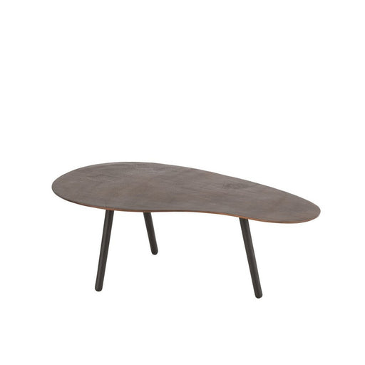 Salontafel Bruin Aluminium S 53x89 cm-Salontafels-J-Line