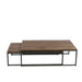 Salontafel Bruin Ijzer 80x120 cm-Salontafels-J-Line