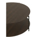 Salontafel Bruin Ijzer Rond 93 cm 93x93x38 cm-Salontafels-J-Line