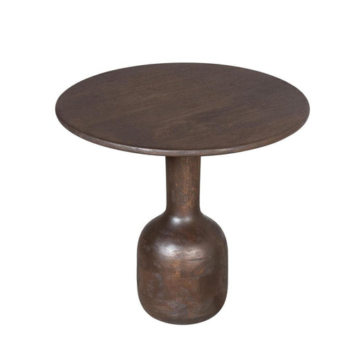 Salontafel Bruin Mangohout 50 cm 50x50x45 cm-Bijzettafels-Starfurn