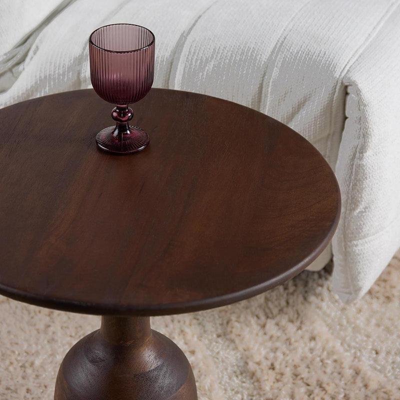 Salontafel Bruin Mangohout 50 cm 50x50x45 cm-Bijzettafels-Starfurn