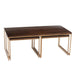 Salontafel Bruin Mangohout hout 60x120 cm-Salontafels-J-Line