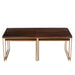 Salontafel Bruin Mangohout hout 60x120 cm-Salontafels-J-Line