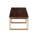 Salontafel Bruin Mangohout hout 60x120 cm-Salontafels-J-Line
