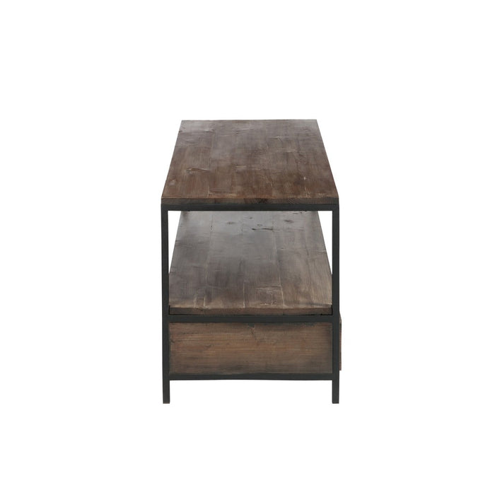 Salontafel Bruin Recycled hout 50x120 cm-Salontafels-J-Line
