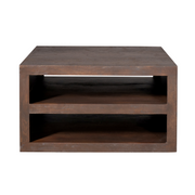 Salontafel Brussel Bruin Mangohout 80 cm 80x80x45 cm-Salontafels-Starfurn