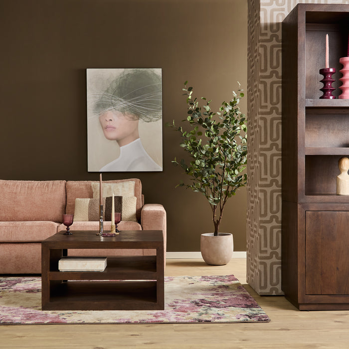 Salontafel Brussel Bruin Mangohout 80 cm-Salontafels-Starfurn