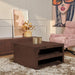 Salontafel Brussel Walnoot Mangohout 80 cm-Salontafels-Starfurn