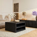 Salontafel Brussel Zwart Mangohout 80 cm-Salontafels-Starfurn