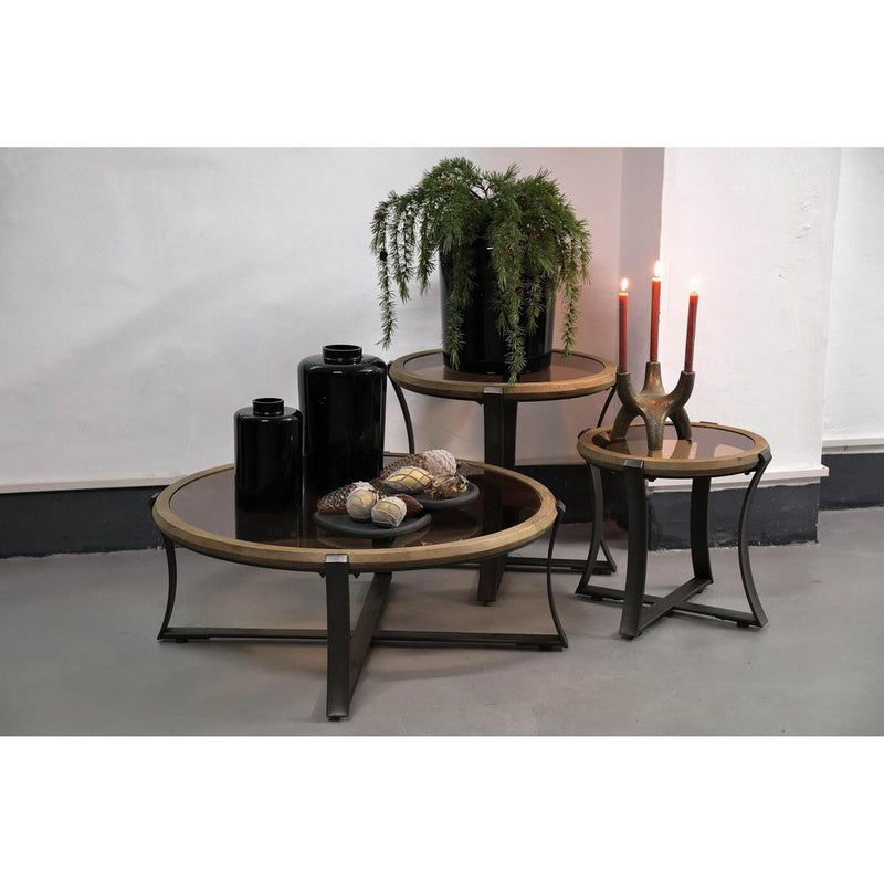 Salontafel Cami Beige 102 cm-Salontafels-PTMD