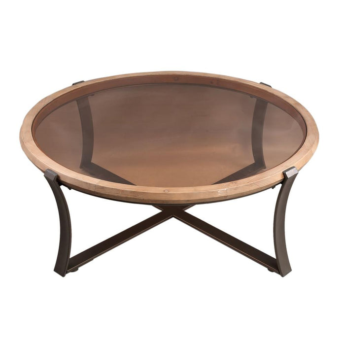 Salontafel Cami Beige 102 cm-Salontafels-PTMD