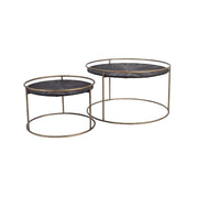 Salontafel Carry Zwart 76 cm-Salontafels-PTMD
