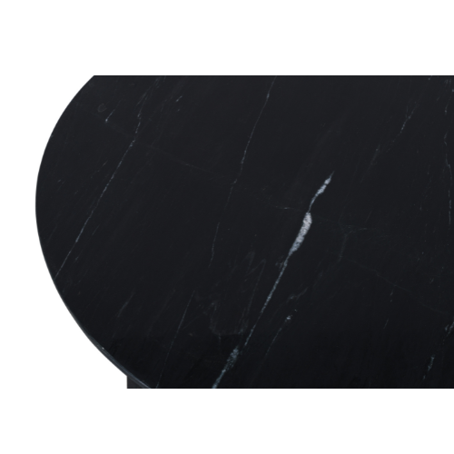 Salontafel Collin Zwart marmer 75 cm 75x75x45 cm-Salontafels-Starfurn