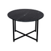 Salontafel Collin Zwart marmer 75 cm 75x75x45 cm-Salontafels-Starfurn