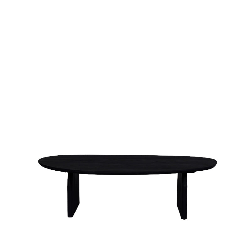 Salontafel Cooper Zwart Mangohout 135 cm 135x75x38 cm-Salontafels-LABEL51