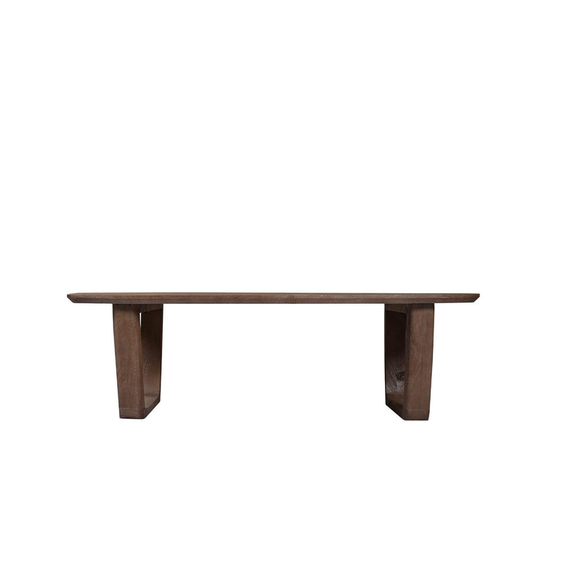 Salontafel Cortez Mangohout Bruin 70x130 cm-Salontafels-Livingfurn