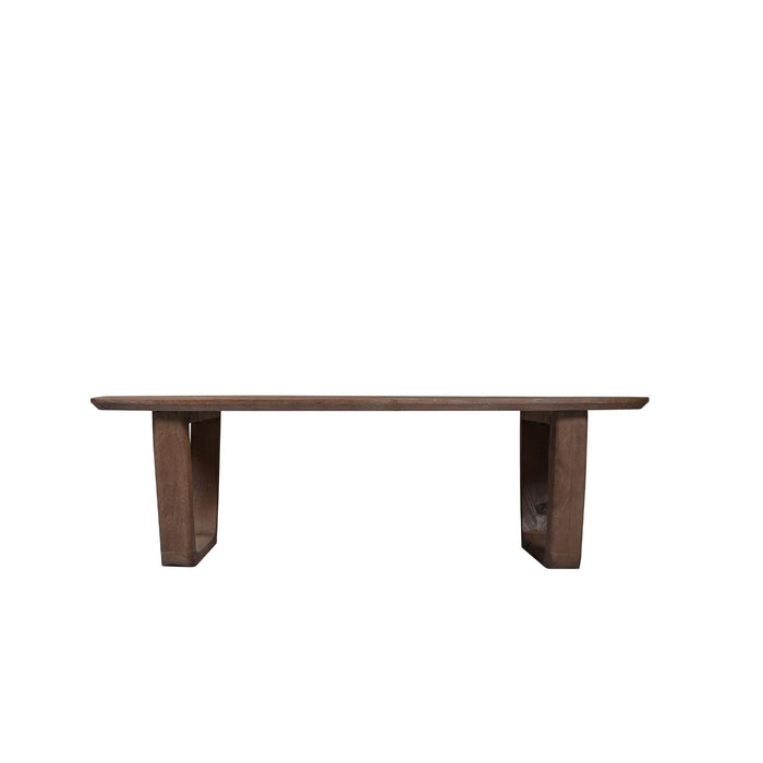 Salontafel Cortez Mangohout Bruin 70x130 cm-Salontafels-Livingfurn