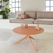 Salontafel DALEY Staal Clay Terra 74x74x38cm Spinder Design-Salontafels-Spinder